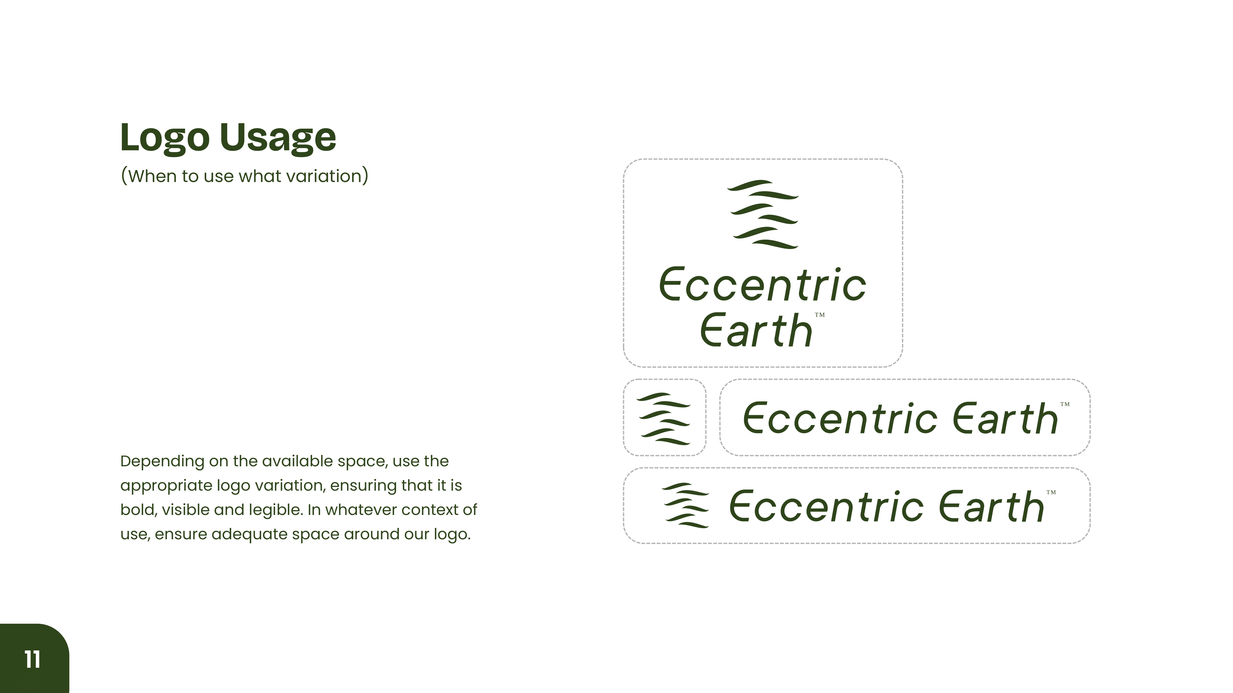 Eccentric Earth Brand Guidelines - Page 9